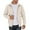Beige, variant on Luwomo Men's Casual Jackets Mens Fall and Winter Outdoor Long Sleeve Zipper Lined Style Solid Colour Hoodless Sweatshirt Coat Blouses Brick Red,L