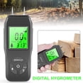 thumbnail image 1 of Testeur d'Humidité de Bois de Précision Numérique à 2 Broches Électrique avec Détecteur de Test d'Humidité Portable à Affichage LCD, 1 of 10