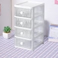 thumbnail image 4 of Organizador de Escrito Con Cajones, Cajones de Almacenamiento de Escrito Transparentes Múltiples Capas de Esprititorio., 4 of 7
