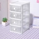 thumbnail image 4 of CAJA DE ALMACENAMIENTO DE DESCORTRITORIO CAJONES, CAJONES DE ALMACENAMIENTO ARTESANALES DE DESCRITORIO APILABLES Transparentes para deicina, Escuela, Hogar y Baña, 4 of 7
