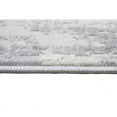 thumbnail image 6 of Bashian C190-IVGY-76X96-CA107 7 ft. 6 in. x 9 ft. 6 in. Carlyle Transitional Polypropylene & Polyester Power Loom Rectangle Area Rug, Ivory & Grey, 6 of 11