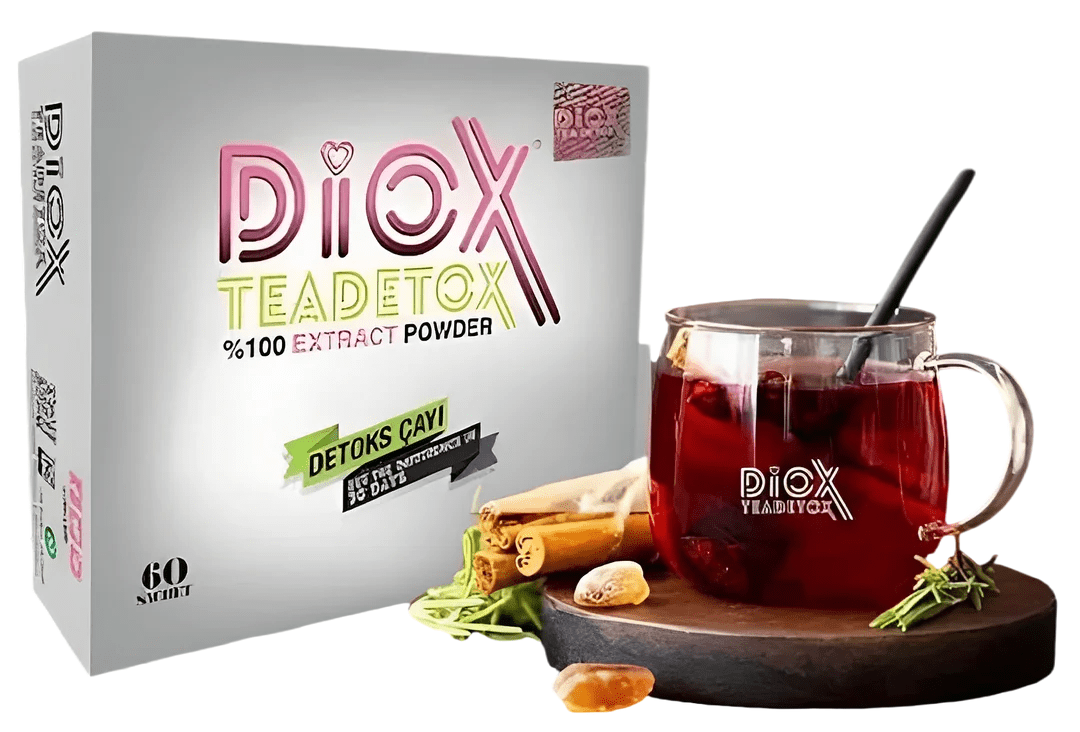 Diox Detox Tea, Herbal Body Cleanse, 120 Sachets, Supports Colon