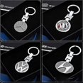 thumbnail image 5 of Car Key Chain Accessories Mercedes-benz Inlaid Shiny Crystal Double-sided Logo Zinc Alloy Metal Key Accessories, 5 of 5