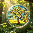 thumbnail image 2 of Fmbmuo Acrylic Puzzle Suncatcher 83 Pieces Glowing Haven Sun Catchers Diy Puzzle Window Hanging Decor for Window and Garden Hanging, 2 of 5