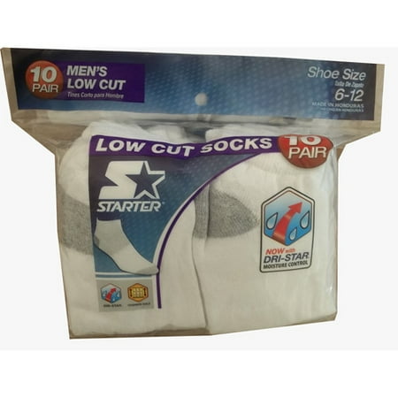 Men's Low-Cut Socks, 10-Pack