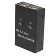thumbnail image 1 of Conmutador de Compartido Manual USB 2.0 2 Equipos Que Comparten 1 Dispositivo Conmutador de Periféricos shamjiam Conmutador de uso compartido USB, 1 of 9