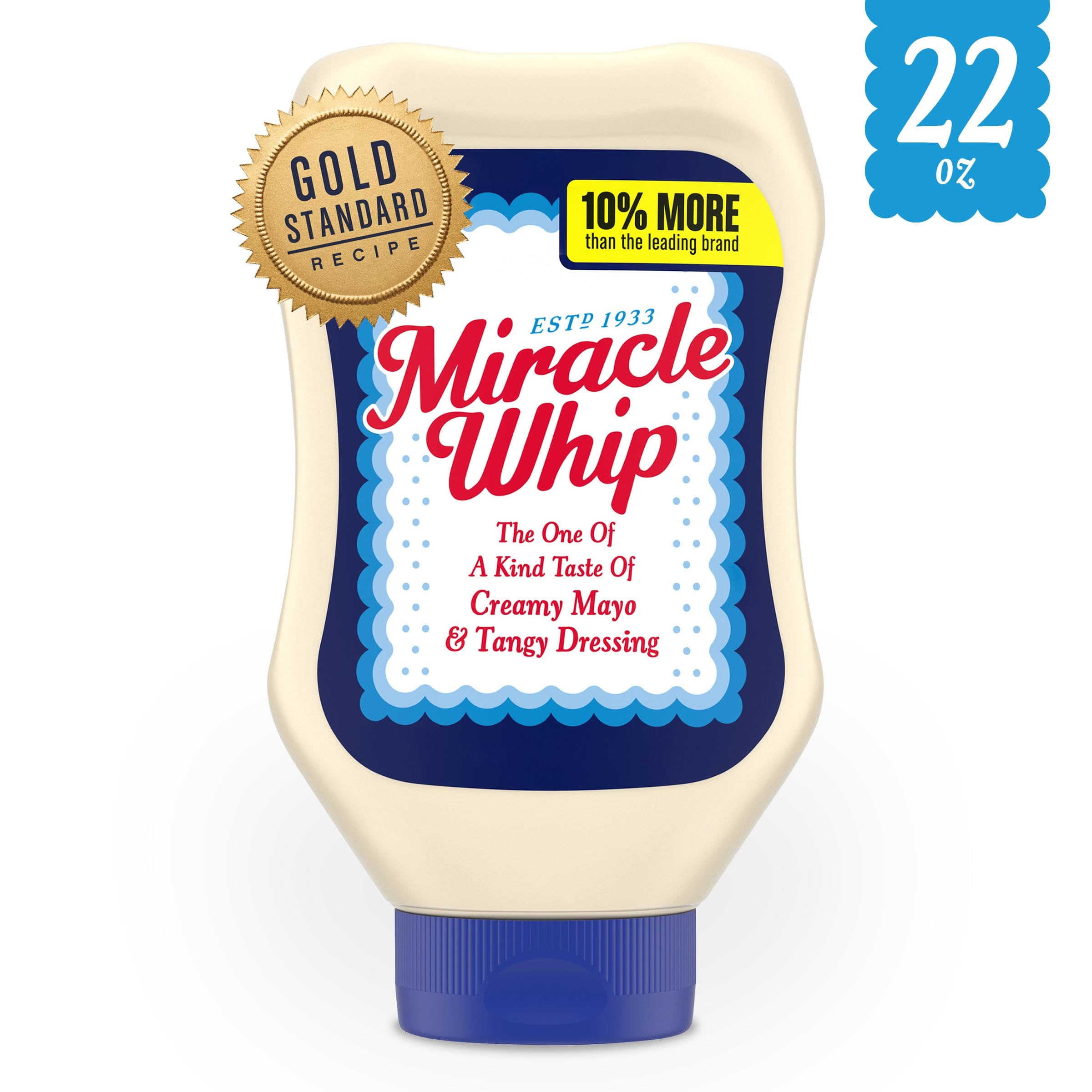 Miracle Whip Dressing, 22 fl oz Bottle
