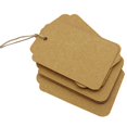 thumbnail image 3 of 500 PCS Wedding Favor Hang Tag Rectangular Shape Kraft Paper Gift Tags with Free Natural Jute Twine, 3 of 4