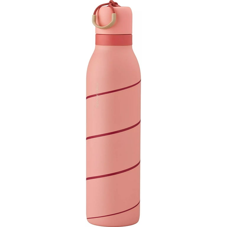 Owala FreeSip 24oz Stainless Steel Water Bottle - Candy Cane Lane
