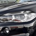 thumbnail image 2 of Dalazy 2Pcs Stickers Carbon Fiber Trim Headlight Cover Accessories Eyebrows Sticker Replacement for X5 F15 2014 2018, 2 of 6