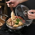 thumbnail image 2 of PASILI 18Cm Multifunction Stainless Steel Ramen Hot Pot Soup Pot With Handles, 2 of 9