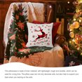 thumbnail image 2 of Bearachild Fundas de almohada navideñas, funda de almohada de lino, funda de cojín de Navidad, sofá cama, dormitorio, coche, sala de estar, Suministros térmicos tipo 4 Bearachild HA070184-04, 2 of 6