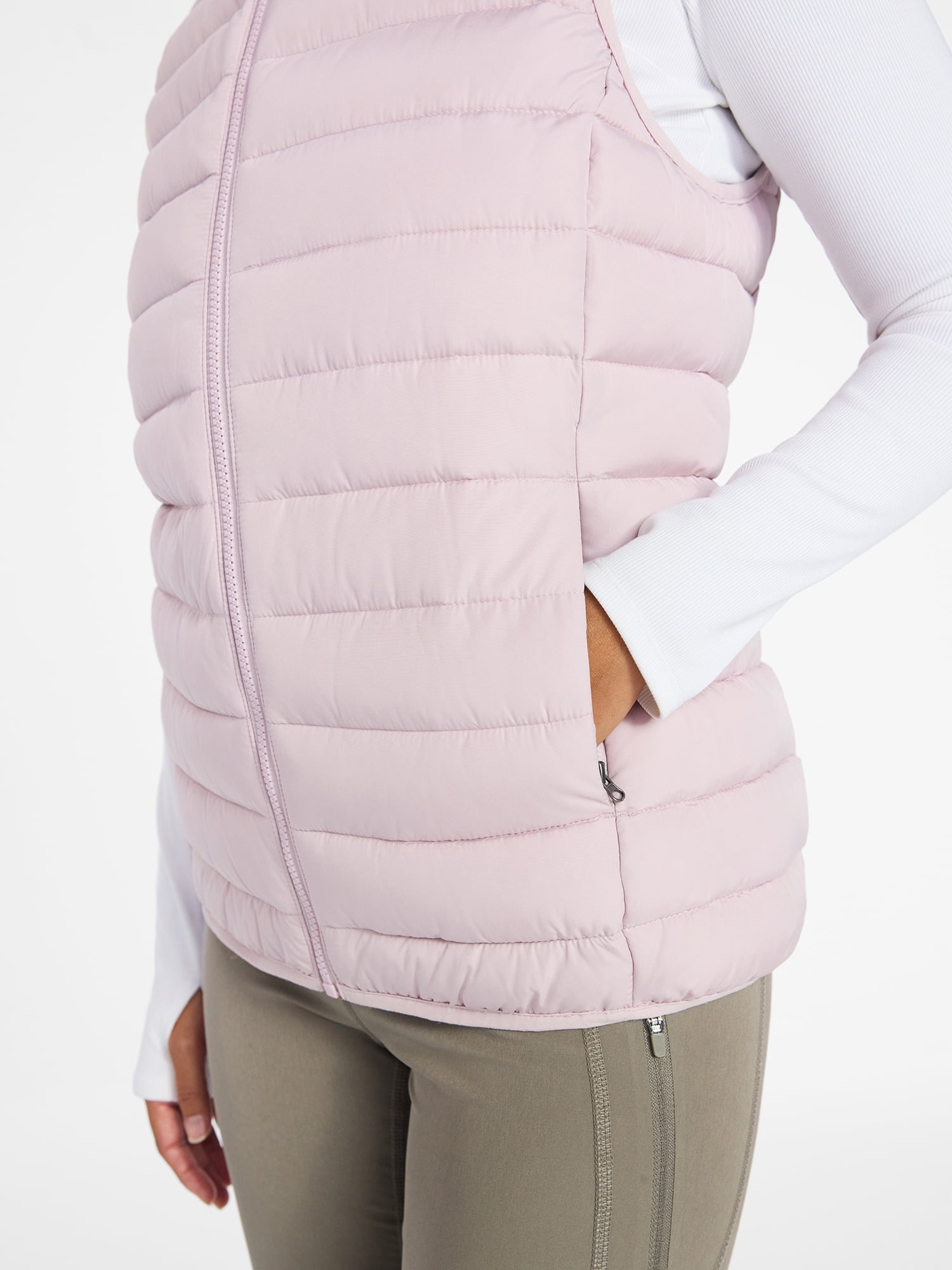 Ozark Trail Women's and Women's Plus Size Core Puffer Vest, Sizes XS-2X