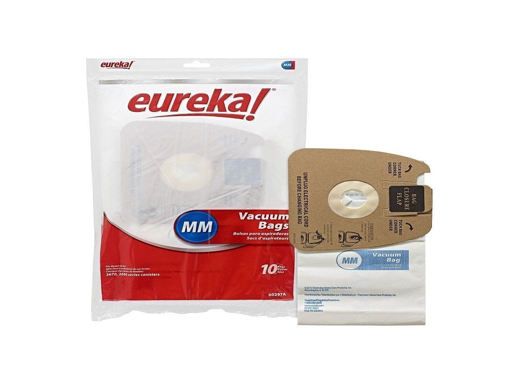 3 Eureka Type MM Mighty Mite Canister Vacuum Bags 