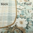 thumbnail image 3 of Nanshing Dottie 3 Piece Floral Quilt Set, Green/White, Queen, 3 of 4