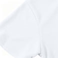 thumbnail image 6 of Crunowin Boys And Girls School Uniform Polo Collar Shirt Spring Fall Quick-Dry Kids Casual Tops White Size 11, 6 of 9