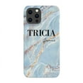 thumbnail image 1 of Personalised Ocean Marble Name iPhone 15 Pro Max Case,iPhone 14 Pro, 1 of 4