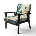 thumbnail image 3 of Designart "Colorful Mid Century Minimalist Oasis I" Upholstered Abstract Collages Accent Chair and Modern & Contemporary Arm Chair - Multiple Color & Pattern, 3 of 7