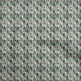 thumbnail image 1 of oneOone Velvet Teal Blue Fabric Abstract Sewing Material Print Fabric By The Yard 58 Inch Wide, 1 of 5