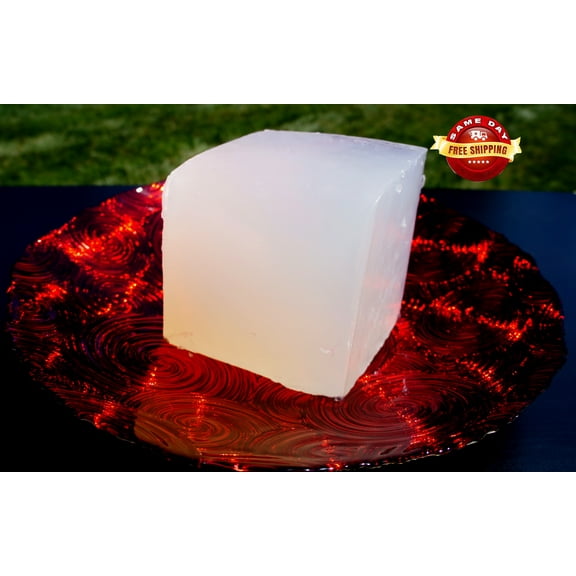 ULTRA CLEAR TRANSPARENT ORGANIC GLYCERIN MELT & POUR SOAP BASE 100% PURE 5 LB