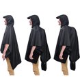 thumbnail image 4 of Poncho de lluvia para mujeres y hombres, chaquetas impermeables para la lluvia, capa para la lluvia, unisex, poncho para la lluvia, poncho para bicicleta, impermeable multifuncional 3 en 1 para caza,, 4 of 5