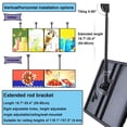 thumbnail image 3 of OYKSHDF Wall Mounted LED Menu Light Box, 3D Slim Snap Frame Light Box Billboard, Restaurant Coffee Beverage Shop Display Board Sign, With Telescopic, 3 of 7