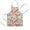 Beige Baseball Elements, variant on Baseball Heart Pattern Kids Aprons for Girls and Boys,Adjustable Neck Strap Toddler Aprons for Kids Cooking Baking
