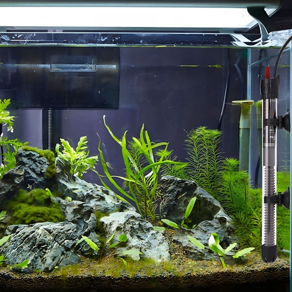 HIBIBUD Aquarium Heater,Fish Tank Heater,Submersible Water Heater for Turtles Tropical Fish,Hydroponics Adjustable Temperature Control with Overheat Protection Automatic Constant Heat
