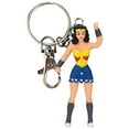 thumbnail image 2 of NJ Croce Wonder Woman Porte-Clés, 3 Pouces, Bleu, 2 of 4