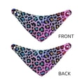 thumbnail image 3 of Naloa Rainbow Animal Skin Dog Bandana Large and Small-Dog Scarf Bib Handkerchief Accessories for Dogs and Cats(S-L)-Large, 3 of 5