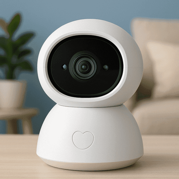 Toyanc AI Indoor Security Camera, 1080P HD Pan/Tilt WiFi Camera with Motion Tracking, Night Vision, 2-Way Audio, Baby & Pet Monitor, Alexa & Google Compatible