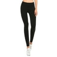 thumbnail image 3 of 3 Pack Women's Fleece Leggings High Waisted Seamless Regular & Plus Size No See-Through Athletic Workout Running Yoga Pants Tummy Control Activewear, 3 of 4