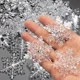 thumbnail image 2 of Christmas Clear Acrylic Snowflake Drop Icicle Pendants Crystal Ornaments Xmas Tree Hanging Pendants Home Party Decor New Year, 2 of 5