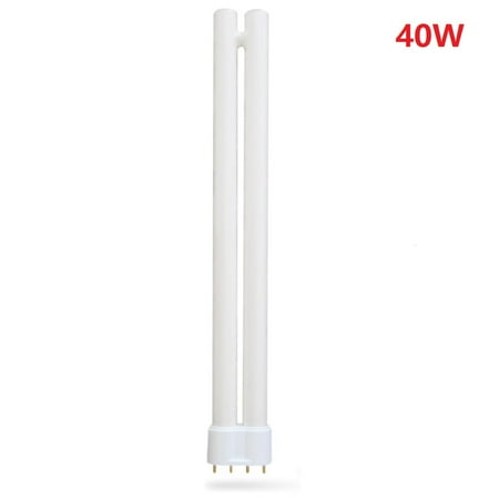 

Lierteer Compact Fluorescent Light Bulbs 6500 White Light 3 Color H tube Lamp Intubation 40W