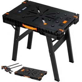 BLACK+DECKER Portable Workbench, Project Center and Vise, Holds