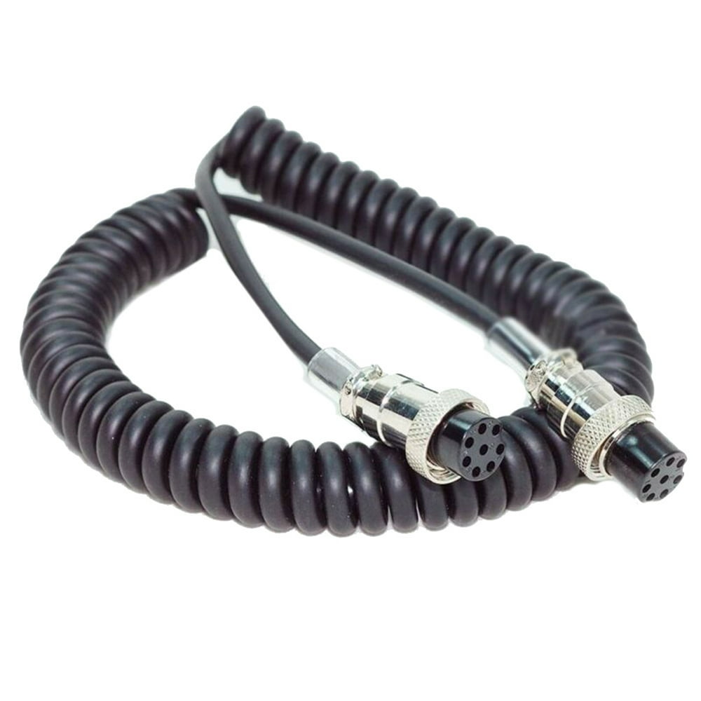 8 Pin Female Mic Microphone Cable Cord For Kenwood Radio MC60A MC90