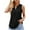 Black, variant on Scyoekwg Casual Tank Top for Women Sleeveless Womens Summer Fashion Loose Ladies Blouses Dressy Casual Trendy Basic Tank Tops Going Out Top Clothes