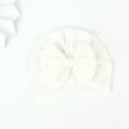 thumbnail image 3 of Baby SweetieCute Turban Hat Cap Beanie Bonnet with Big Bowknot Hospital Hats Knot Headwraps Turbans for Newborn Baby Toddlers Infants, 3 of 7
