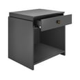 thumbnail image 6 of Boyd Sleep Sydney Single Drawer Nightstand, Black, 6 of 8