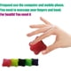 thumbnail image 4 of Bolas de terapia de ejercicio de masaje de manos - Punto de activación de tejido profundo, 4 of 5