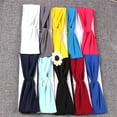 thumbnail image 6 of HEMOTON 8pcs Women Elastic Turban Head Wrap Headband Cross Twisted Hair Band Headband for Hair Styling (Mixed Color), 6 of 6