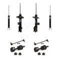 thumbnail image 1 of Transit Auto Front Rear Suspension Strut Shock & TOR sway Bar Link Kit (8Pc) for Car Hyundai Tucson Kia Sportage - Left Right Side (Driver Passenger) KSS-107930, 1 of 2