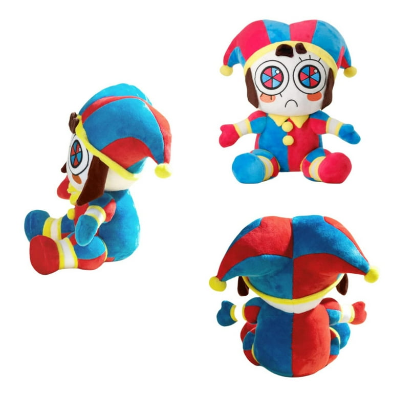 The Amazing Digital Circus Plush Toys, 11.8 Pomni Plushies Toy for TV Fans  Gift, Cute Stuffed Figure Pomni Doll for Kids and Adults Birthday