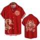 thumbnail image 3 of Camisa con estampado 3D de dragón chino 2024 para hombre y mujer, camisa hawaiana de moda de verano, blusa holgada de manga corta, ropa, 3 of 4