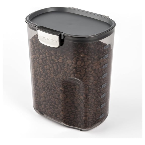 KriKac ProKeeper  4-quart Large Coffee Keeper Multipurpose Airtight Stackable Food Storage Container