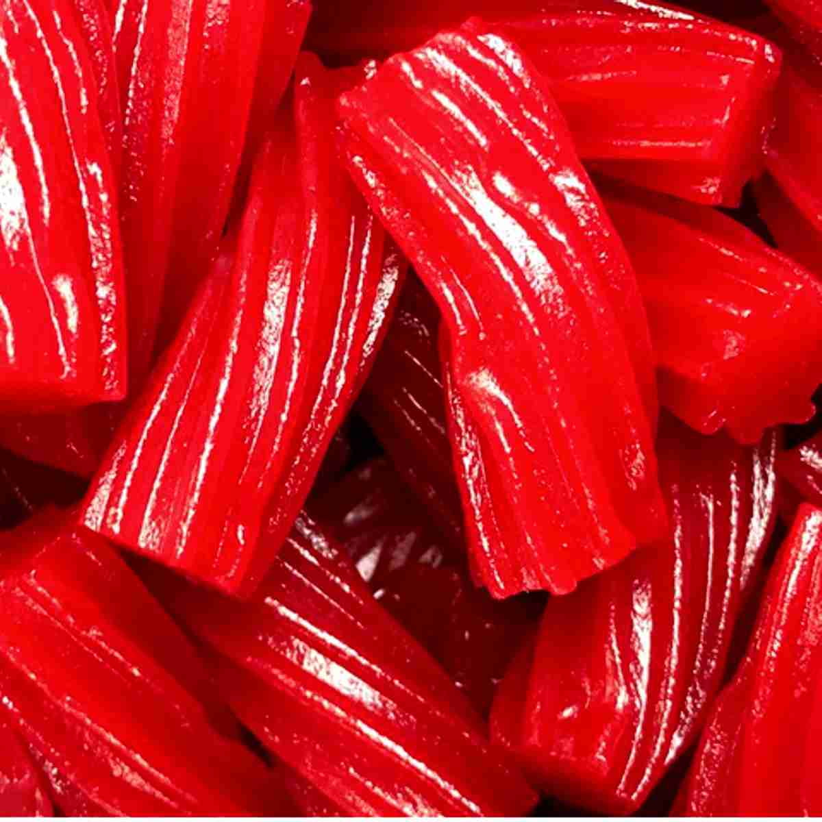 Michele's Pantry Australian Style Red Strawberry Licorice Candy, 4 lbs