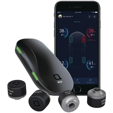 nonda ZUS Smart Tire Safety Monitor - Black