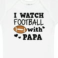 thumbnail image 4 of Inktastic I Watch Football with My Papa Boys Baby Bodysuit, 4 of 5