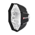 thumbnail image 4 of TRIOPO 55cm Foldable 8-Pole Octagon Softbox with Soft Cloth Carrying Bag Bowens Mount for Studio Strobe Flash Light, 4 of 9
