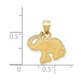 thumbnail image 3 of Finest Gold 14K Yellow Gold Elephant Charm, 3 of 3